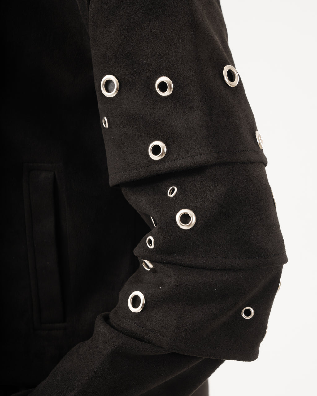 Notice Period Eyelet Jacket