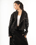 Notice Period Eyelet Jacket